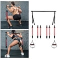 thumbnail image 4 of Pilates  resistencia entrenador banda tonificación ejercicio B 6pcs bandas Cola Banda elástica de yoga, 4 of 8