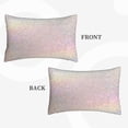 thumbnail image 4 of Balery Glitter Light Pearl Bedding Queen Pillow Cases - Envelope Closure - Soft Brushed Microfiber Fabric - Shrinkage and Fade Resistant Pillow Cases-16"x24", 4 of 9