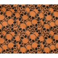 thumbnail image 4 of oneOone Velvet Black Fabric Skull Craft Projects Decor Fabric Printed By The Yard 58 Inch Wide-aC, 4 of 4