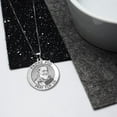 thumbnail image 2 of Picturesongold.Com Padre Pio Religious Medal - 10k White Gold Necklace Pendants Adult - 2/3 x 2/3 in, 2 of 6