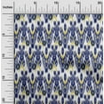 thumbnail image 1 of oneOone Cotton Silk Fabric Tree Style Ikat Print Fabric BTY 42 Inch Wide, 1 of 4