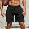 thumbnail image 4 of Pantalones cortos deportivos de secado rápido para hombre, Shorts sueltos de verano para entrenamiento, baloncesto, playa, correr, Fitness, 4 of 4