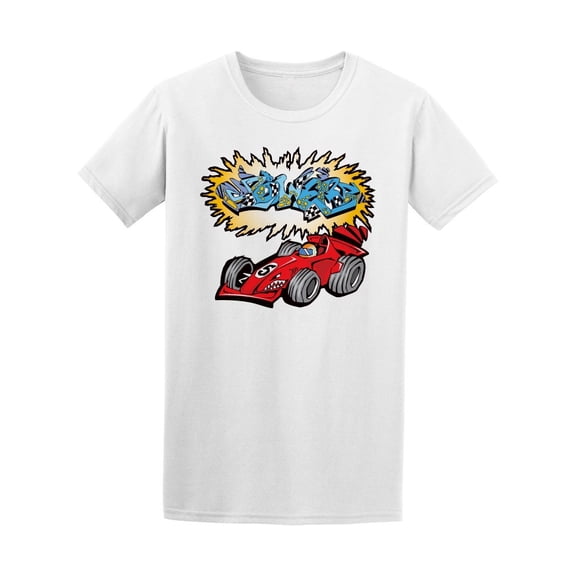 F1 Car With Mural Tee Men's -Image by Shutterstock