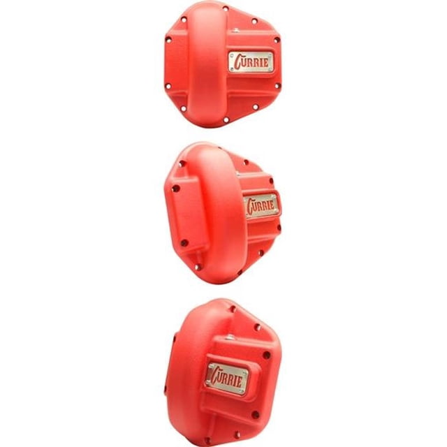 Jock Rockjock 60 & 70 Couvercle Différentiel en Fer - Rouge Texturé