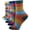 Style E, variant on 5 Pack Womens Warm Socks Winter Thick Knitted Wool Crew Casual Socks Gift 5-9
