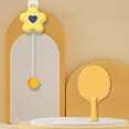 thumbnail image 2 of Children's Hanging Table Tennis Trainer Exercise Equipment Self Door Frame Table Training Yellow 1 Paddle, 2 of 8