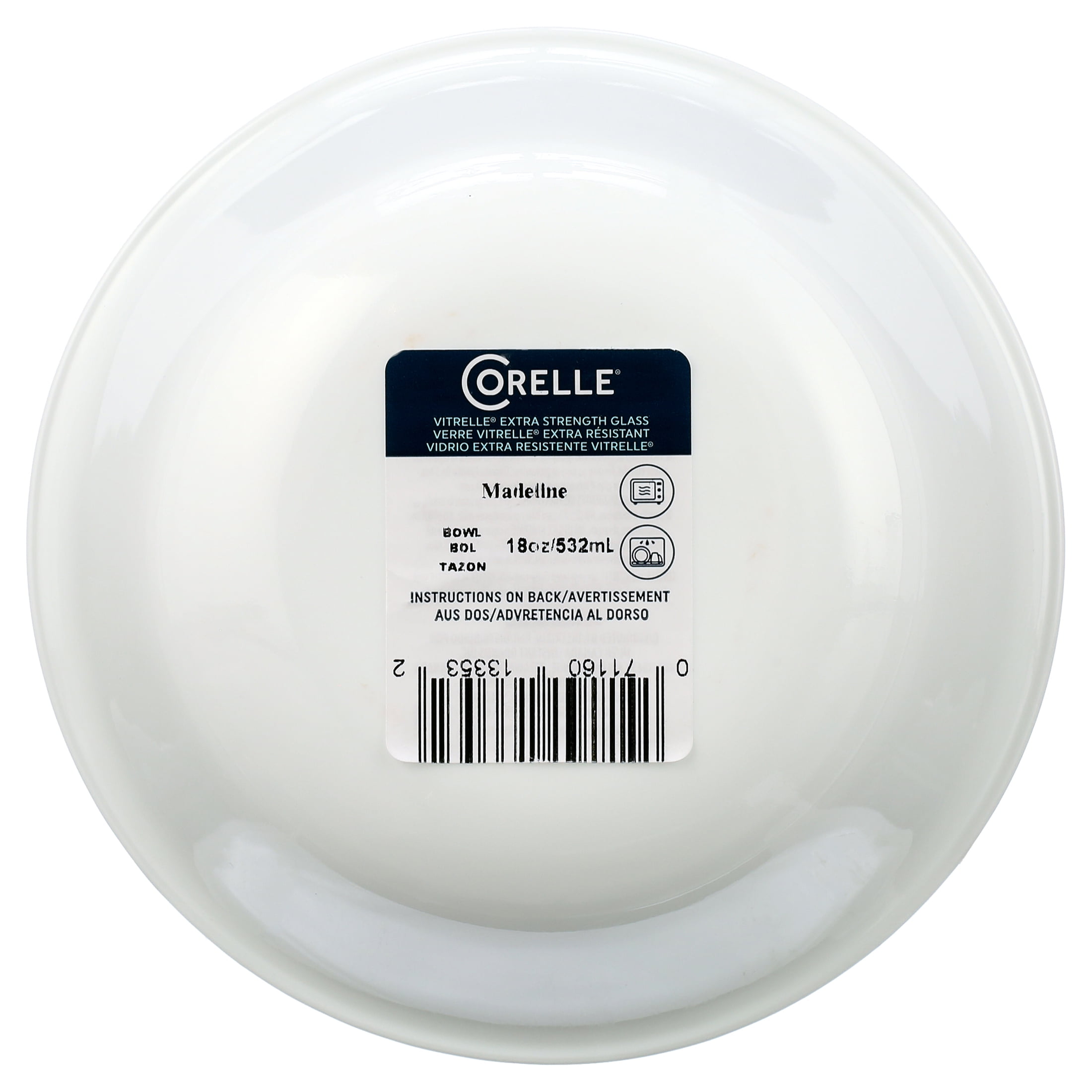 (2 pack) Corelle Madeline Embossed 18-oz Soup/Cereal Bowl