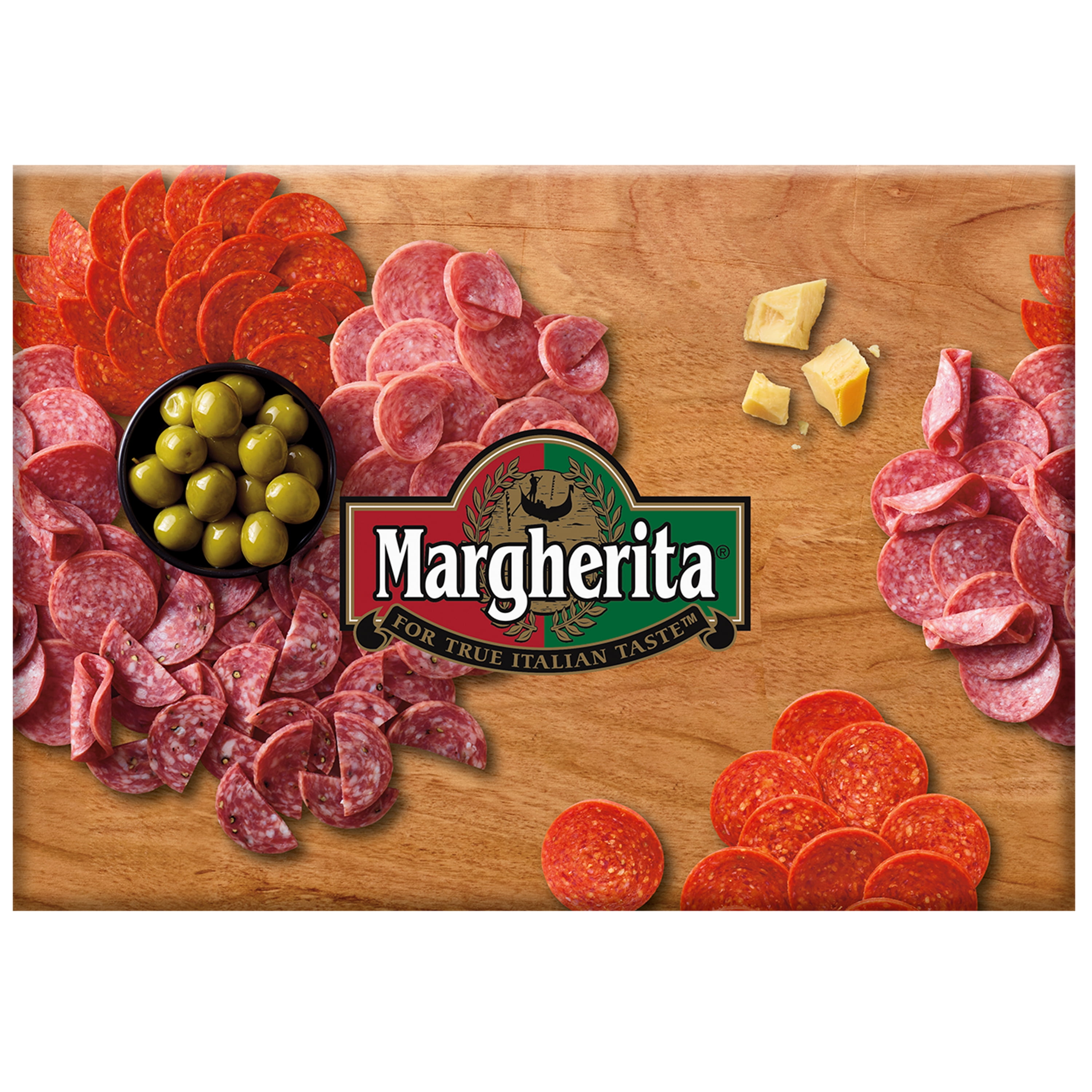Margherita Charcuterie Cuts Uncured Salami and Pepperoni Duo Pack 12oz
