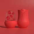 thumbnail image 5 of Reayehane Ice Cube Mold Rose Face Ice Lattice Beauty Products Face Ice Massage Roller Capsule Face Ice (Green ), 5 of 6