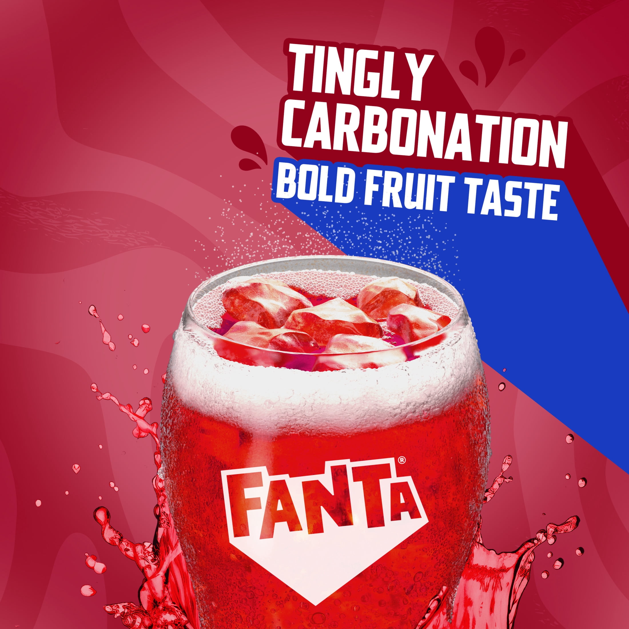 Fanta Strawberry Soda Pop Bottle, 2 Liter