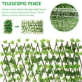 thumbnail image 3 of Artificial Garden Plant Fence Retractable Expanding Trellis Fence Outdoor Garden Fence Protected Privacy Screen, 3 of 9