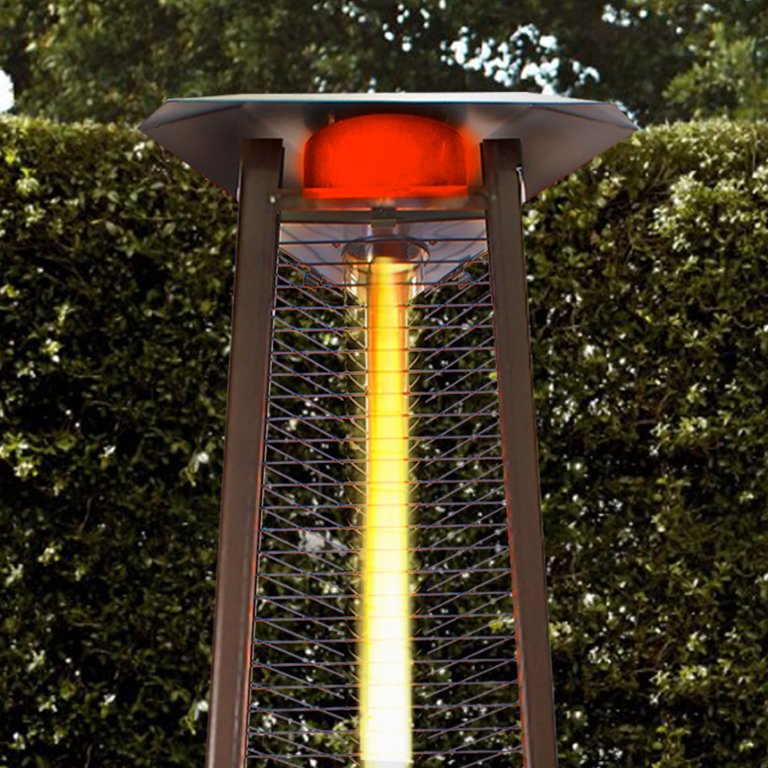 Lava Lite KD A-Line 8 foot Commercial Flame Tower Heater, Manual Ignition,  Heritage Bronze Finish, Natural Gas - Walmart.com