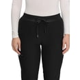 thumbnail image 4 of Pantalón clínico negro para mujer COZYFIT XXL con 7 bolsillos y elasticidad, 4 of 6