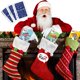 thumbnail image 2 of ¡¿En realidad?! Juego de cartas de Papá Noel, trabalenguas, juegos navideños para familias, idea divertida para rellenar calcetines, juego de fiesta para niños y adultos, regalos educativos de menos d, 2 of 5