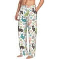 thumbnail image 5 of Cauagu Easter Rabbit Mens Pajama Pants Sleep & Lounge Pants,PJ Bottoms with Pockets-X-Large, 5 of 7