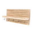 thumbnail image 4 of Soporte para llaves de pared, colgador decorativo para llaves, ganchos de pared para decoración del hogar con estante, estante colgante para entrada, 4 of 9