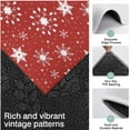 thumbnail image 3 of Red Christmas Snowflake Pattern Kitchen Rugs Sets Of 3,Kitchen Runner Rugs Non Skid Washable,Decorative Kitchen Floor Mats for Kitchen,Sink,Laundry,17"x30"+ 17"x47" + 17"x59", 3 of 6