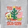 thumbnail image 3 of SpongeBob SquarePants - Tis The Season - Men's Crew Neck Fleece Pullover, 3 of 6