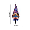 thumbnail image 3 of Patriotic Gnome Garden Stake Ornament, Red White Blue 4th Of July Outdoor Yard Art Decor Independence Day, 3 of 6