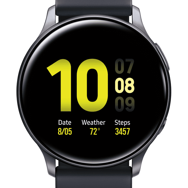 Black Aluminium Samsung Galaxy Watch Active 2 ( Bluetooth, 44 Mm) at Rs  2690 in Nashik