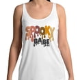 thumbnail image 2 of Drippy Spooky Babe Tank Top Unisex Large White, 2 of 5