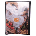thumbnail image 1 of Transparent Restaurant Menu Covers for A4 Size Book Style Cafe Bar 10 Pages 20 View, 1 of 5