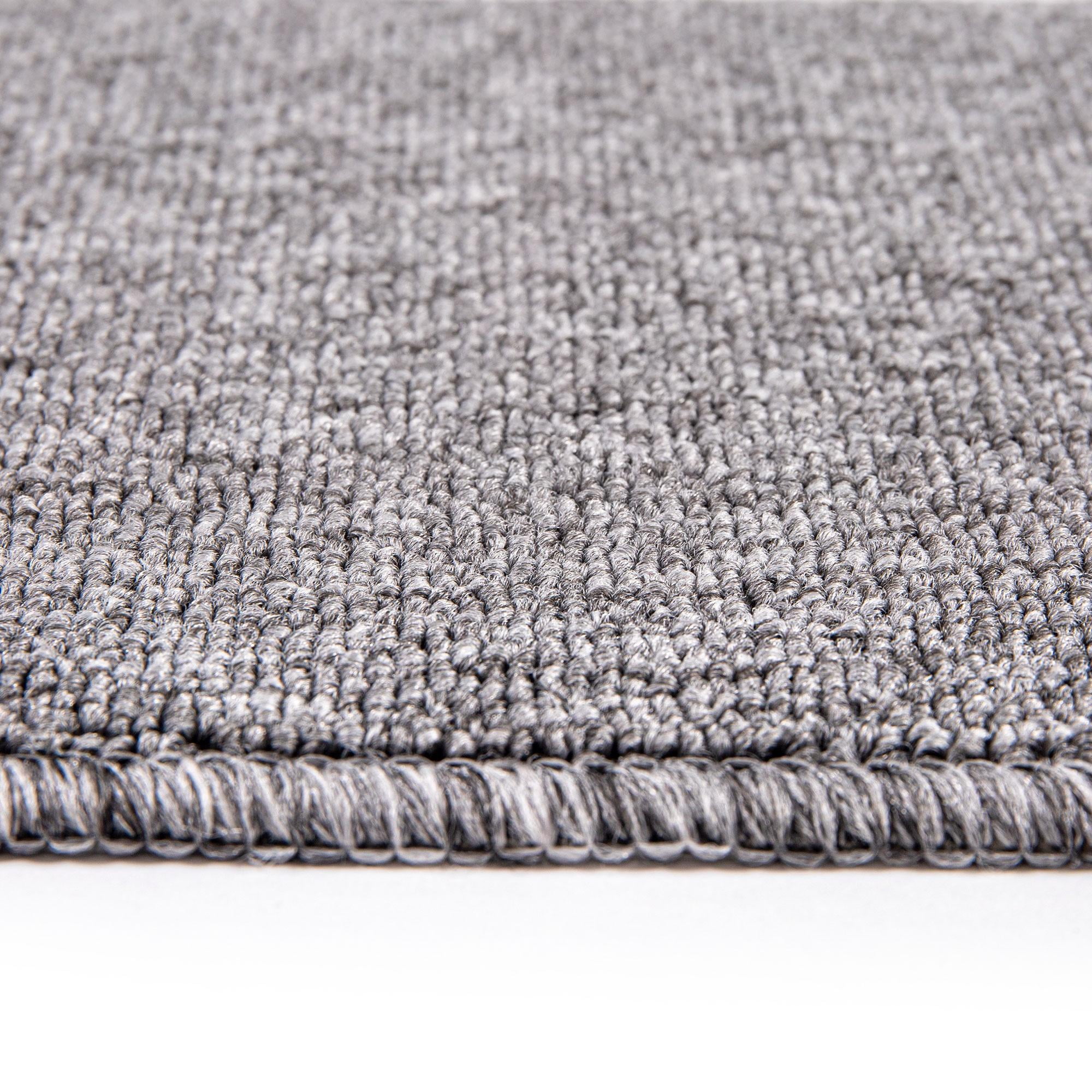 SussexHome Carpet Stair Treads for Wooden Steps - Indoor Staircase Step Treads with Thick Carpet - Self Adhesive Safety Treads to Prevent Slipping - Pet & Kid-Friendly - 15-Pack