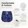 thumbnail image 4 of Salouo Turtles Print Women's 2 in 1 Running Shorts Double-Layer Shorts Athletic Workout Gym Yoga Shorts Running Shorts for Women-Medium, 4 of 7