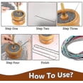 thumbnail image 3 of Bead Spinner For Jewelry Making Wooden Diy Bead Bowl Spinner, 3 of 3