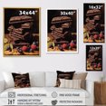 thumbnail image 4 of Designart "Dreamy Chocolate Delights II" Food & Beverage Floater Framed Wall Decor, 4 of 7