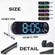 thumbnail image 5 of Nartionwant Digital Wall Clock, Upgraded Digital Wall Clock, 5 of 5
