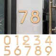thumbnail image 3 of Wzzjkit Self-adhesive House Numbers, Acrylic House Number for Outside, Modern House Numbers, Mailbox Number, Car Number, Garden Door Address Numbers for House, 3 of 4