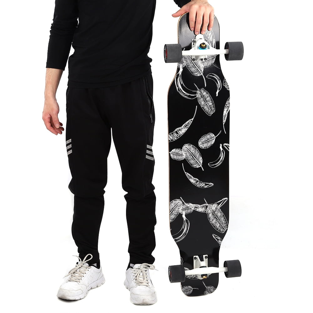 Skateboard Complet En Bois Véritable De 32 Mm (Pré-Assemblé, 5 Couches