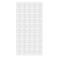 thumbnail image 1 of 100 Pcs Self Adhesive Rubber Feet Transparent Bumper Pads For Furniture Glass Tables Crafts Wall Protectors 8x2.4mm, 1 of 5