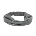 thumbnail image 1 of Ofertas Únicas 1 Pc Diadema Diseño de Encaje Ancho para Mujeres Gris, 1 of 5