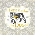 thumbnail image 2 of Ferri, Stefania 26x26 Gold Ornate Wood Framed with Double Matting Museum Art Print Titled - Home Is Where My Dog Is, 2 of 4