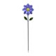 thumbnail image 1 of Campana de viento de girasol de metal para jardín, decoración de césped, giratoria y versátil. Azul, 1 of 9