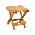 thumbnail image 3 of Taburete plegable, taburete plegable, muebles portátiles, taburete para reposapiés, silla de pesca exterior, silla de Camping para viajes y patio 28cmx28.5cmx31.5cm, 3 of 8