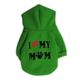 thumbnail image 1 of Ropa para perros, ropa para perros Me encanta la sudadera con capucha cálida para cachorros Sudadera con capucha para cachorros Diseño fácil de usar, 1 of 9