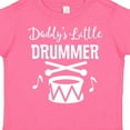 thumbnail image 4 of Inktastic Daddys Little Drummer Childs Music Gift Boys or Girls Toddler T-Shirt, 4 of 5