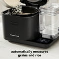 thumbnail image 3 of KitchenAid Grain and Rice Cooker 8 Cup with Automatically Sensing Integrated Scale + Water Tank, KGC3155BM, 3 of 9