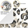 thumbnail image 2 of Dish Drying Mat for Kitchen Counter, Animal Skin Print Leopard Microfiber Kitchen Dish Mat Super Absorbent Dish Drainer Mat Heat-resistant Kitchen Counter Mat, 16x18 Inch, 2 of 7
