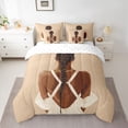 thumbnail image 2 of Feelyou Cartoon Black Girl Bedding Comforter Set 7pcs, Fashion Western Princess King Bedding Sets, Teens Kids Girls Women Reversible Bed Sheets,Luxury Bedroom Decor, 2 of 8