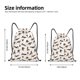 thumbnail image 2 of Fotbe German Shepherd Dog Bolsa Mochila con Cordón Estampada, Bolsa de Gimnasio Deportiva, Bolsa Cinch, Bolsa con Cordón para Hombres y Mujeres-Medium, 2 of 6