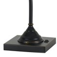 thumbnail image 3 of Benjara 25 Inch Metal Downbridge Design Desk Lamp with Caged Shade, Dark Bronze, 3 of 5