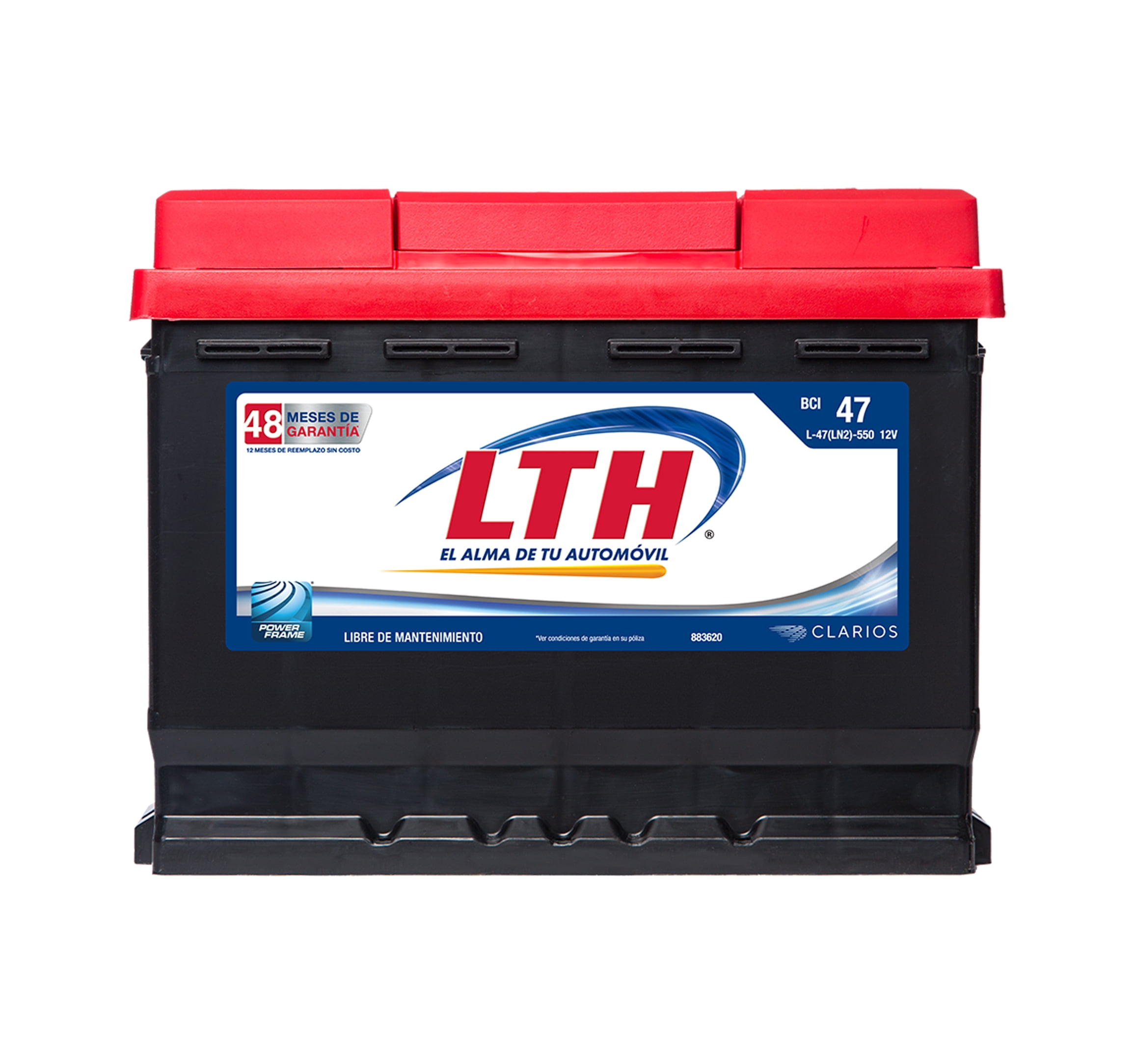 Batería de Auto LTH L-47(LN2)-550 12v LTH L-47(LN2)-550 | Bodega ...