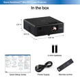 thumbnail image 4 of Epson EpiqVision Mini EF11 Laser Projector, 3LCD, Portable, Full HD 1080p, 1000 lumens Color Brightness and White Brightness,Built-In Speaker, Compatible with Roku, FireTV,Chromecast,Playstation,Xbox, 4 of 5