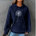 Dabozhi New Arrivals! Women's Plus Size Long Sleeved Drawstring Hoodies