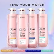 Olay Super Serum Body Wash for Extra Dry Skin, Serum Complex for Luminous Skin, 20 fl oz