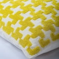 thumbnail image 3 of The HomeCentric Toss Pillow Cover, Decorative Pillow Covers Pack of 2, 14x14 inch (35x35 cm) Yellow, Cotton Throw Pillow Covers, Handmade Pillow Covers, Geometric Pillow Cover Easter - Yellow Belly, 3 of 5